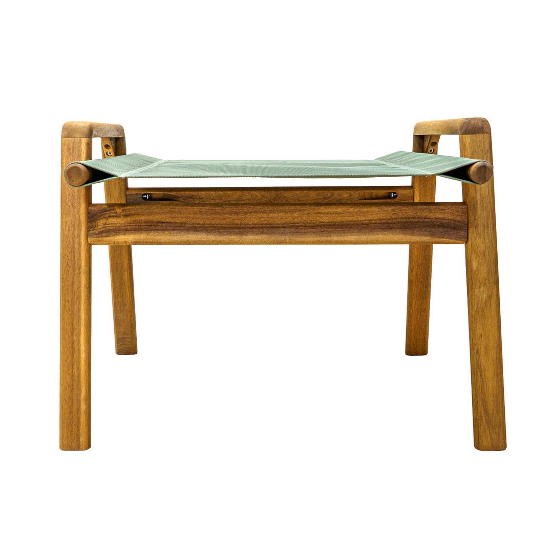 Clara Coffee Table With Footrest & Armchair - Set of 4