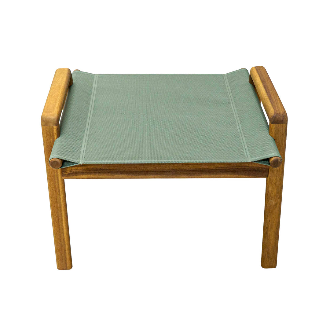 Clara Coffee Table With Footrest & Armchair - Set of 4