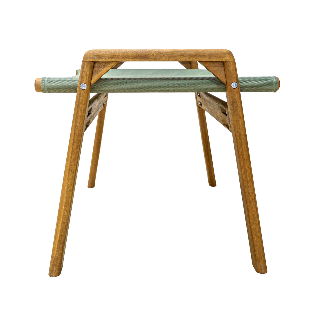 Clara Coffee Table With Footrest & Armchair - Set of 4