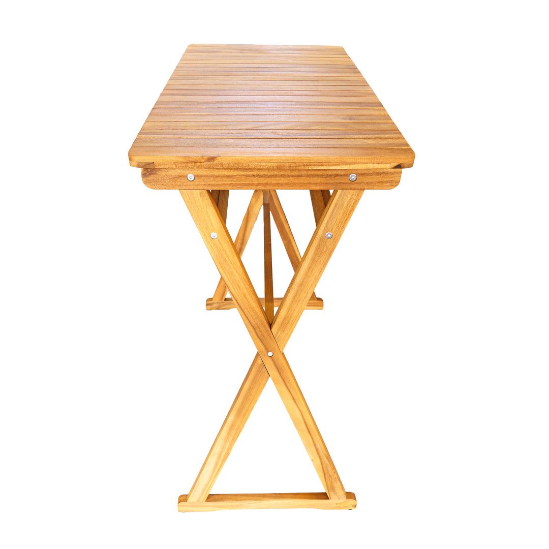 Clara Bar Table With Foldable Chair - Set of 5