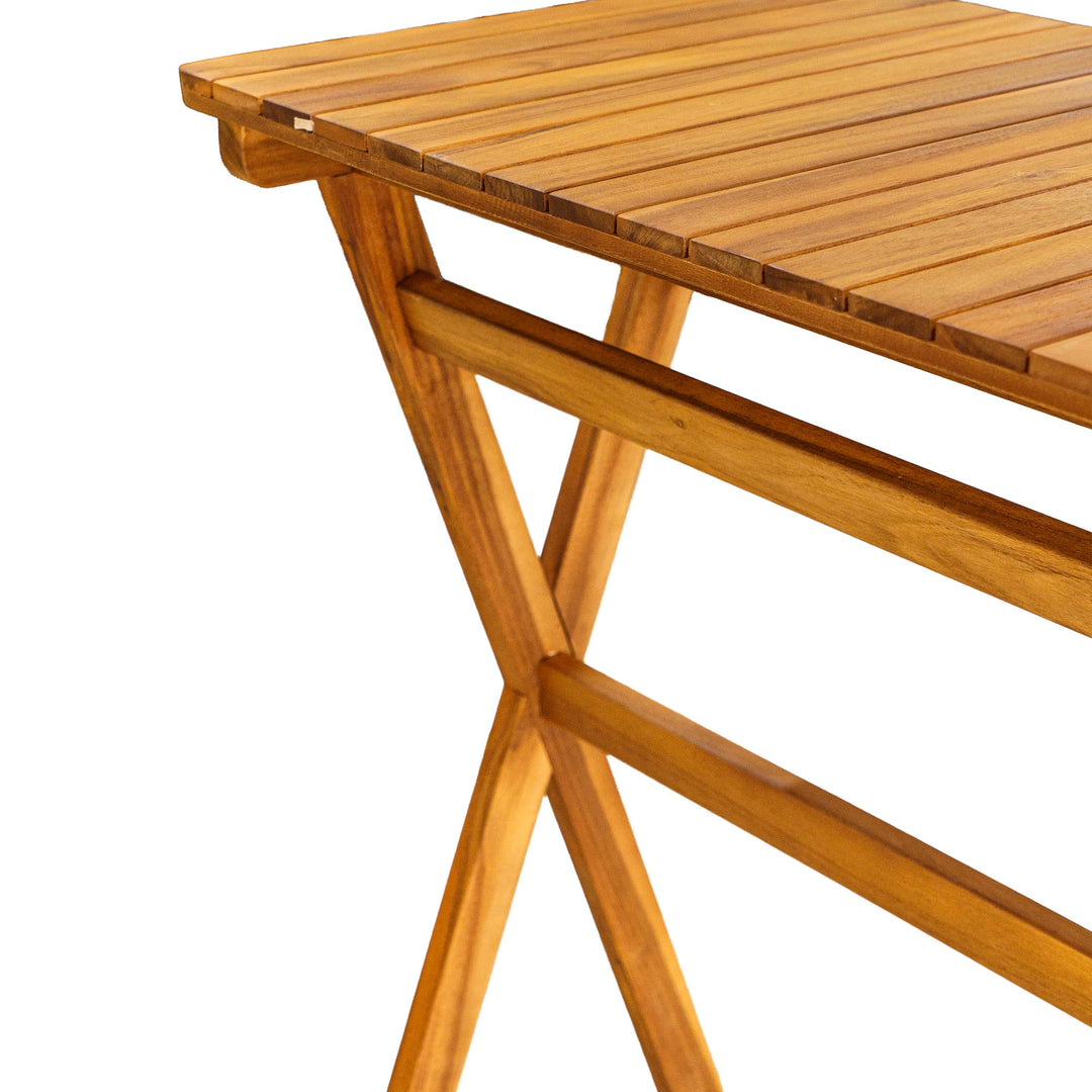 Clara Bar Table With Foldable Chair - Set of 5