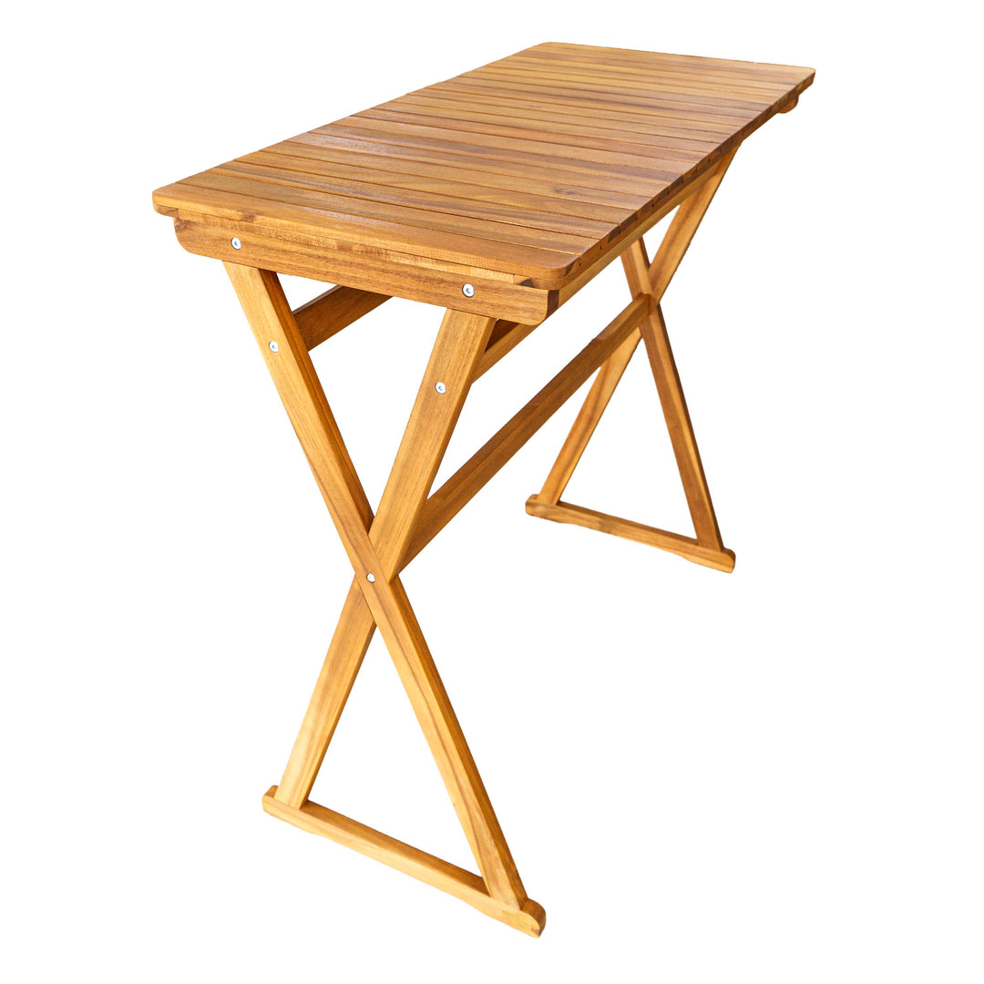 Clara Bar Table With Foldable Chair - Set of 5