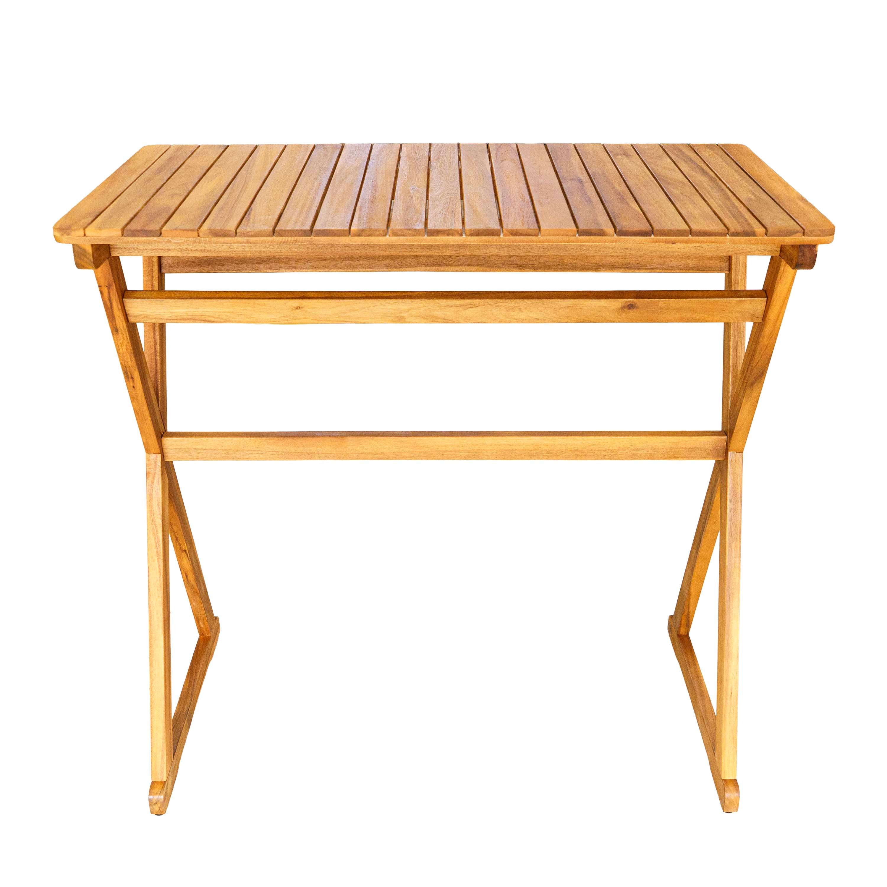 Clara Bar Table With Foldable Chair - Set of 5