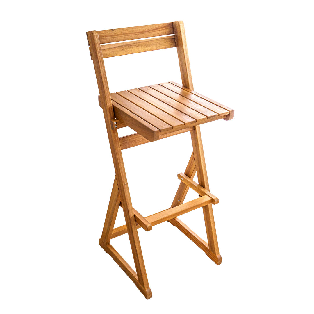 Clara Bar Table With Foldable Chair - Set of 5