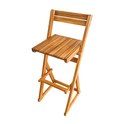 Clara Bar Table With Foldable Chair - Set of 5