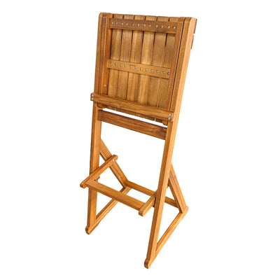 Clara Bar Table With Foldable Chair - Set of 5