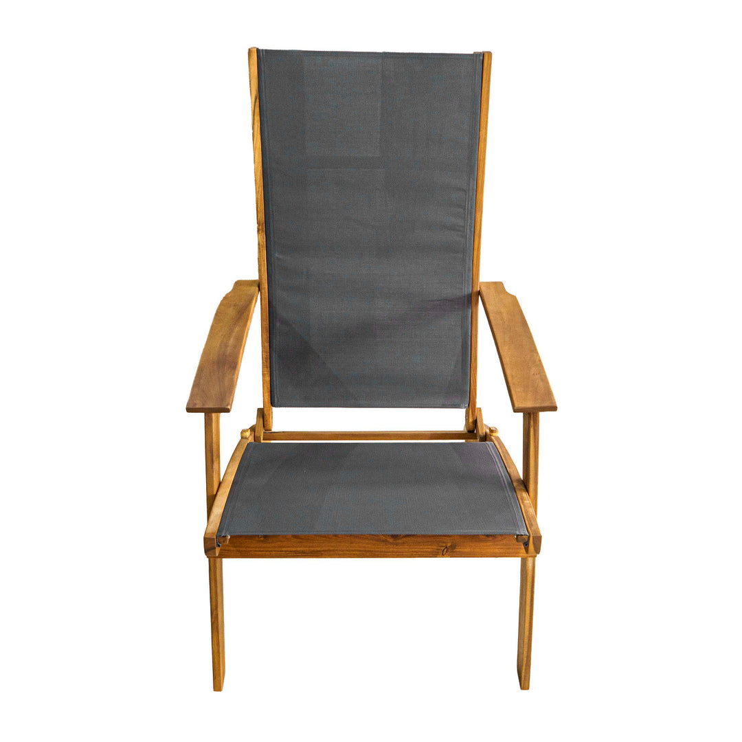 Clara Foldable Chair With Adjustable Backrest