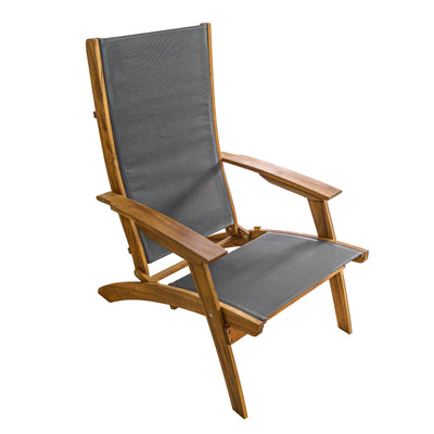 Clara Foldable Chair With Adjustable Backrest