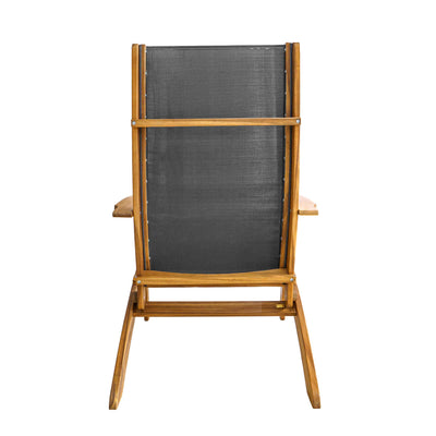 Clara Foldable Chair With Adjustable Backrest