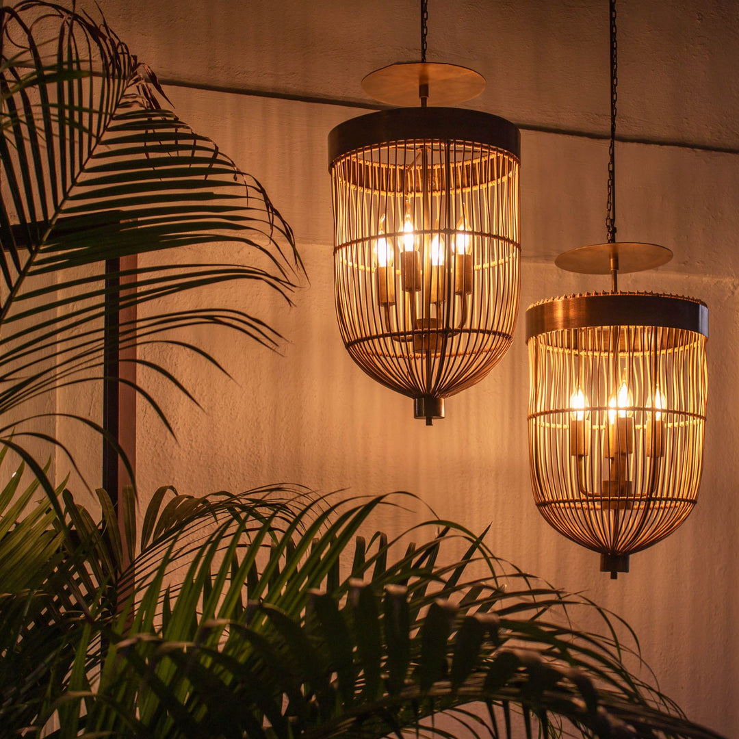 Cane Metal Pendant Lamp
