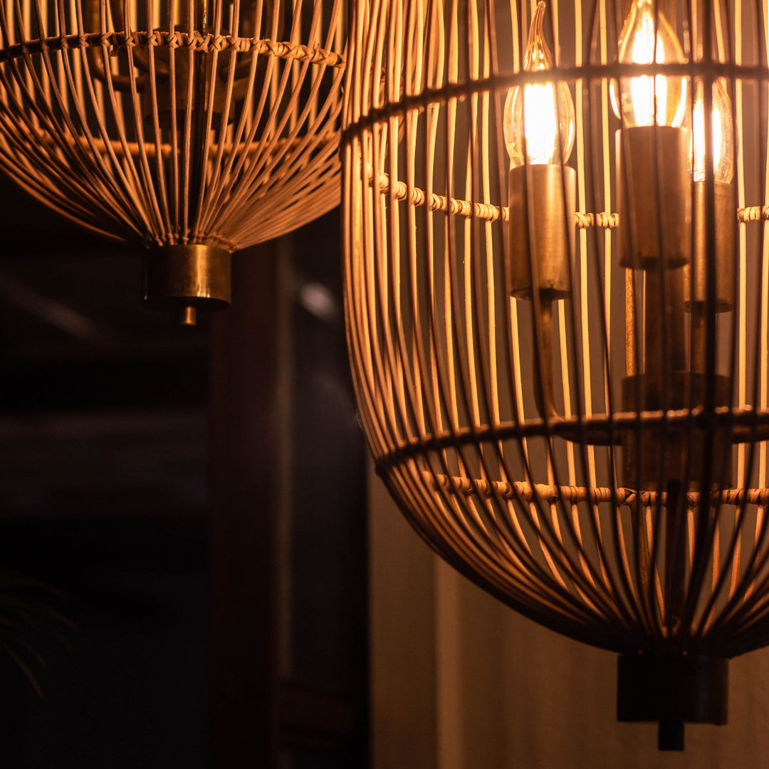 Cane Metal Pendant Lamp