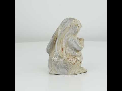Ceramic Rabbit Garden Figurine