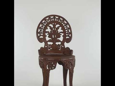 Victorian Cast Iron Chair - Brown
