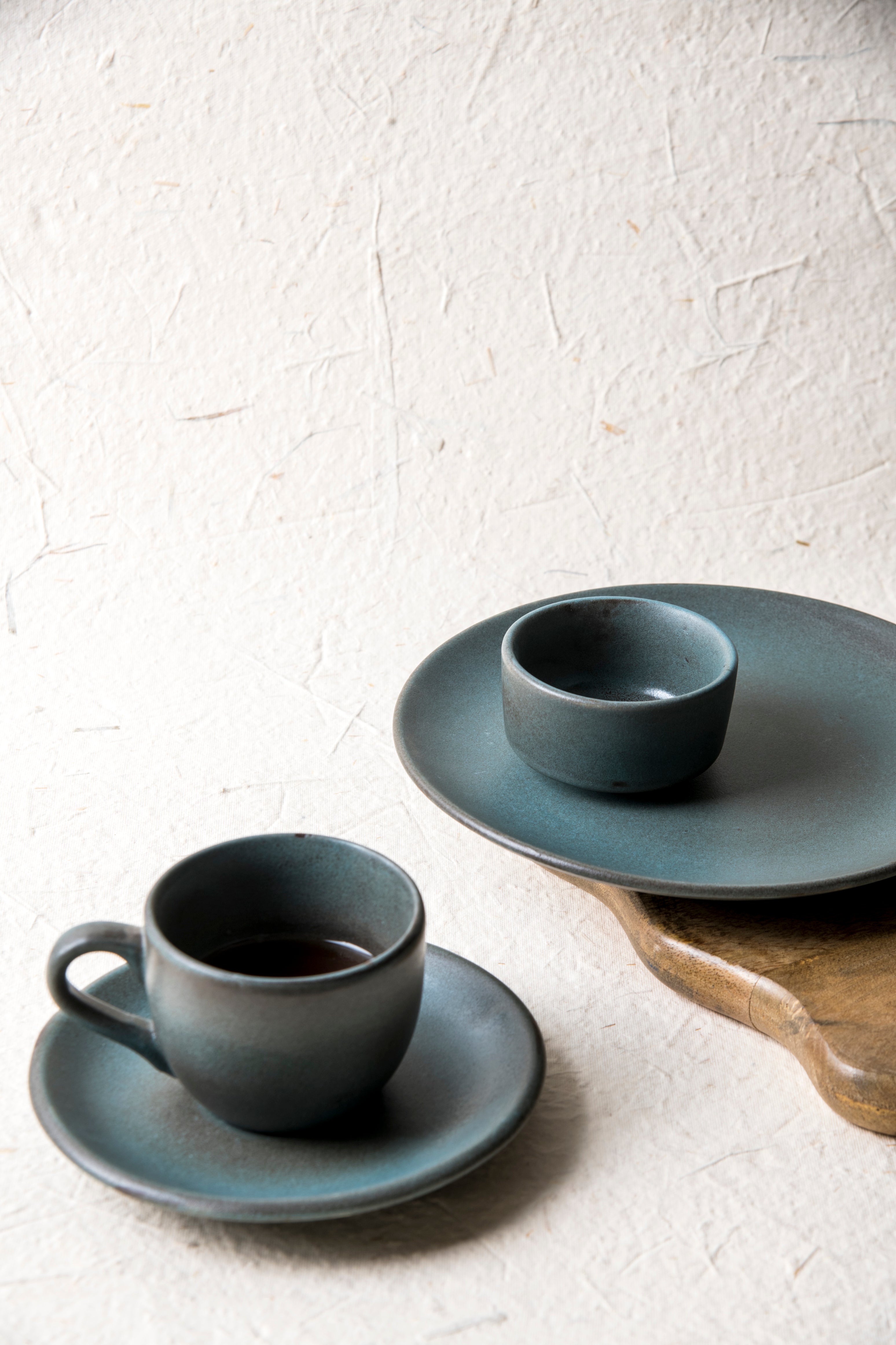Dove Blue Snacking Set