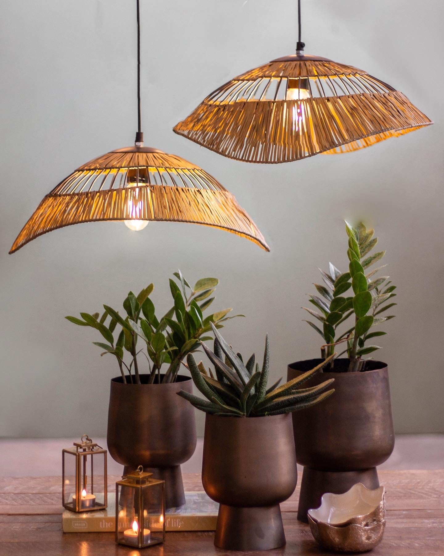 Tropical Waves Pendant Light