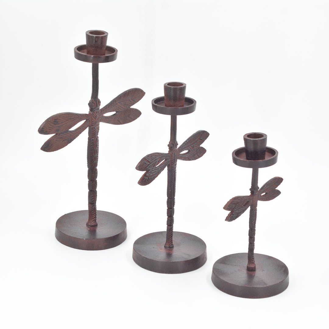 Dragon Fly Candle Holder
