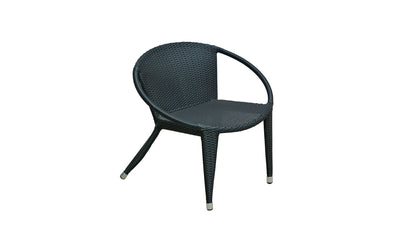 Compact Wicker Chair