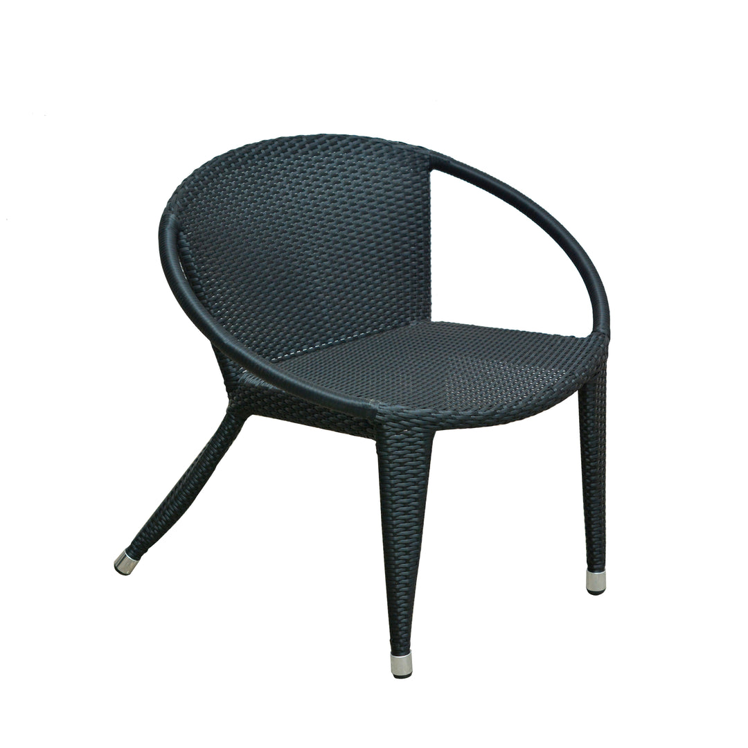Compact Wicker Chair