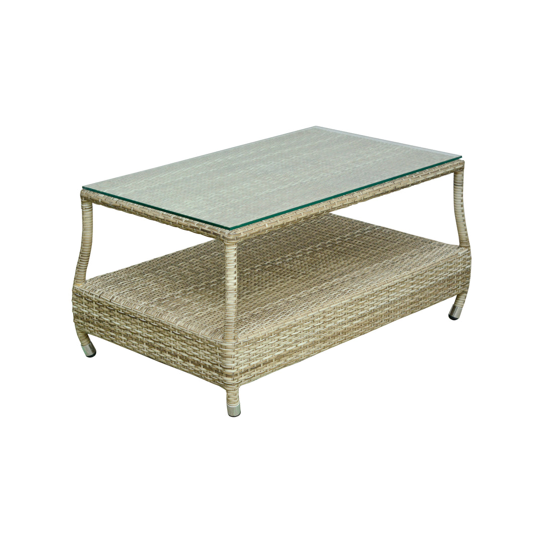 Sunshine Arabica Center Table with Glass