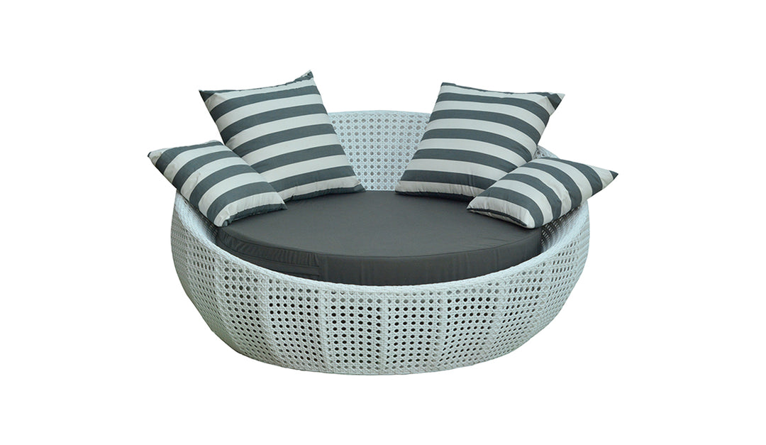 Moon Lounger with Cushions