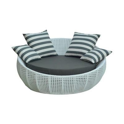 Moon Lounger with Cushions