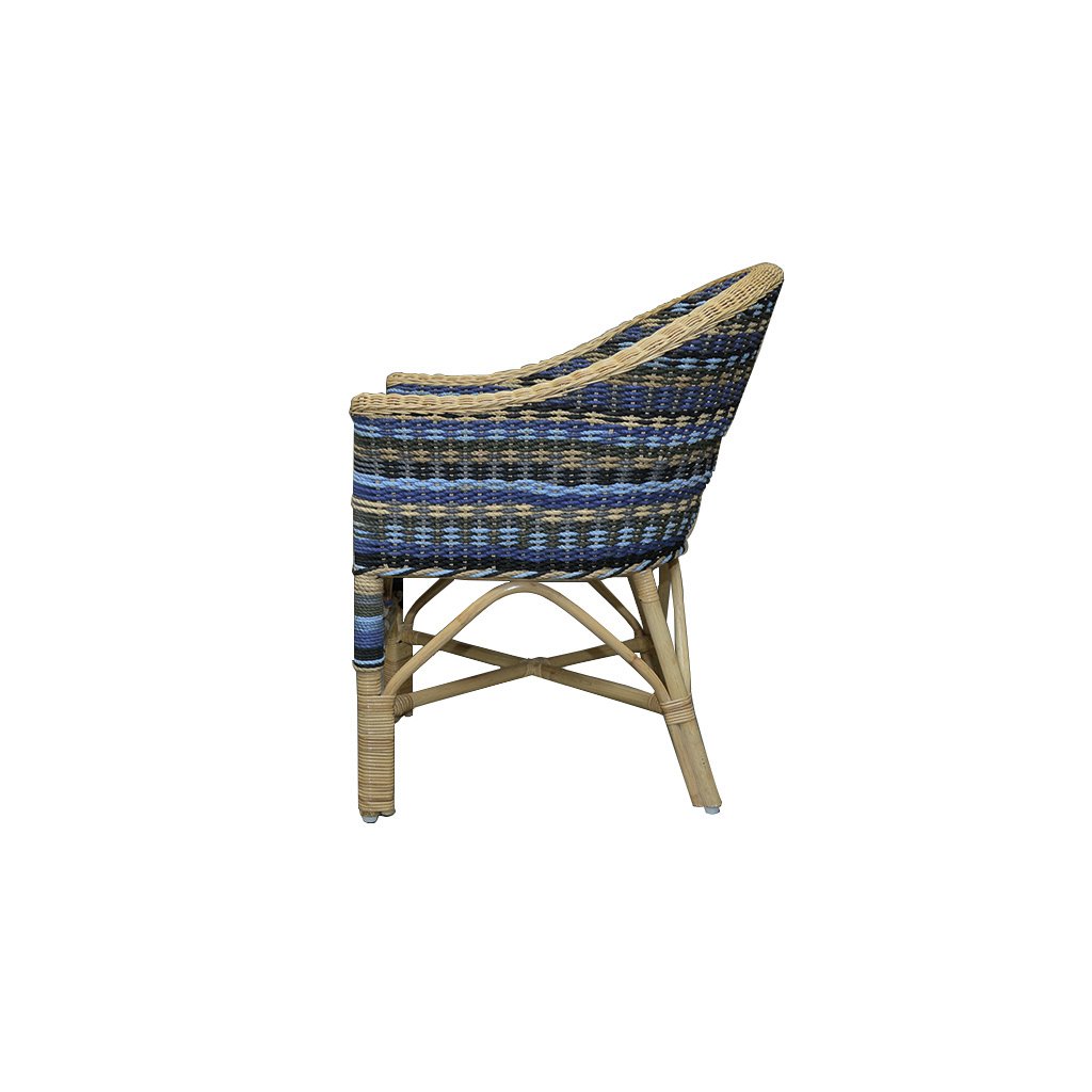 Cane Cafe Chair With Rope