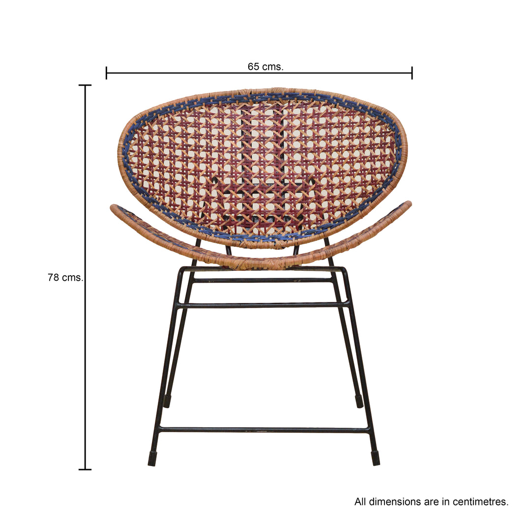 Smiley Cane Chair