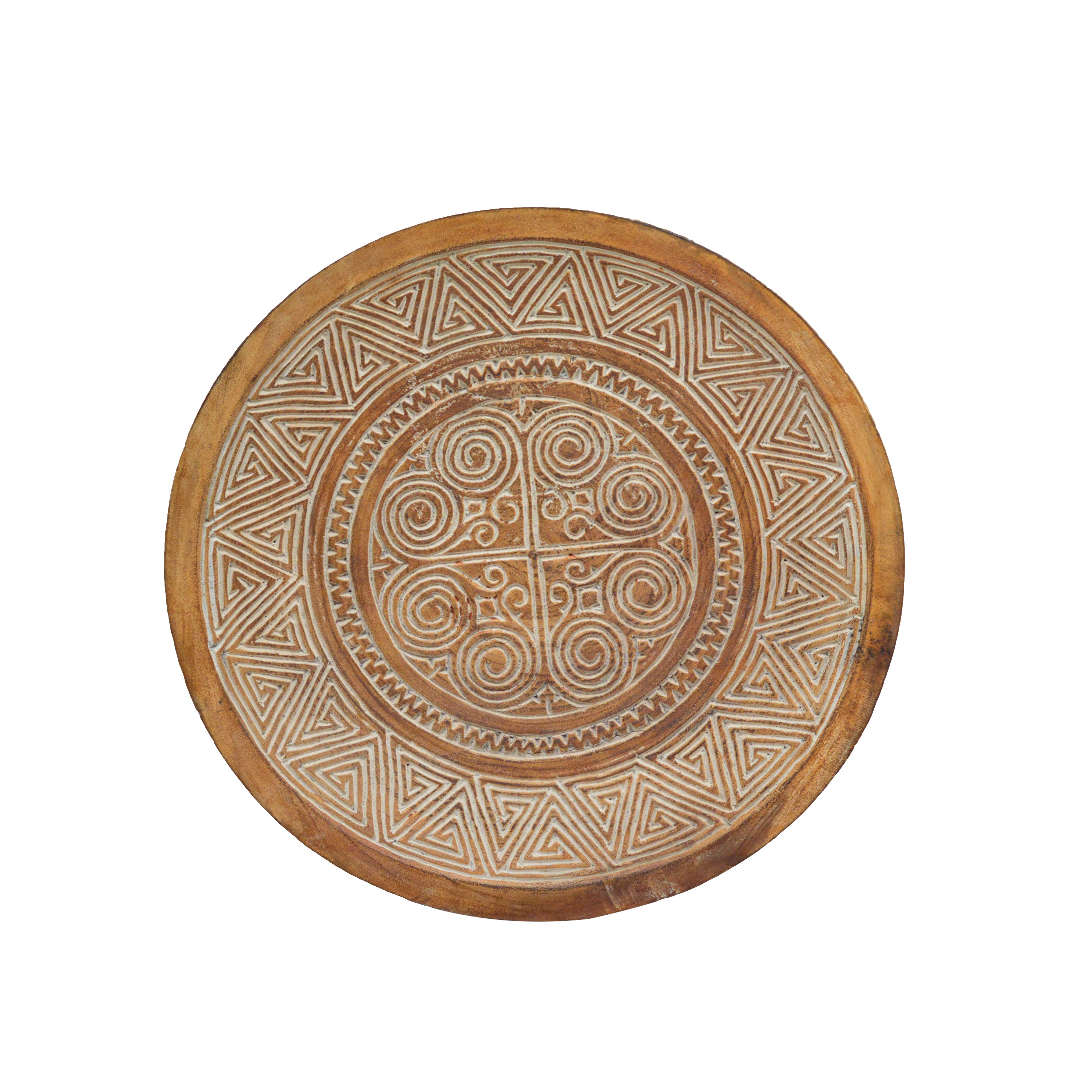 Etched Wood Plate - Small