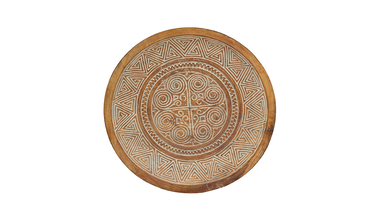 Etched Wood Plate - Small