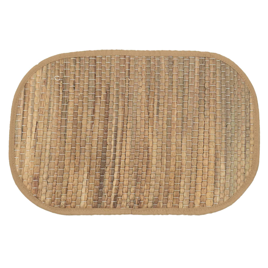 Water Hyacinth Placemat - Oval