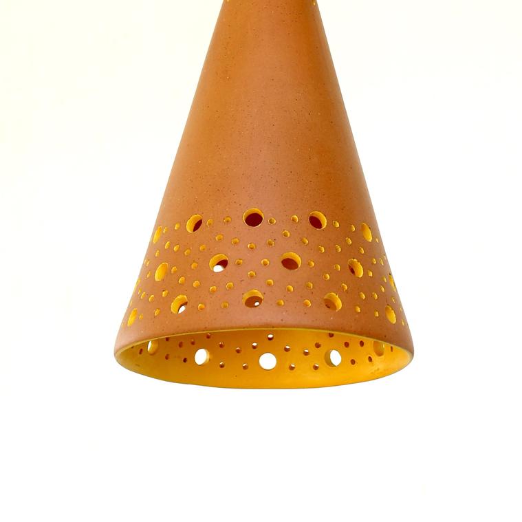 Funnel Terracotta Pendant Lamp