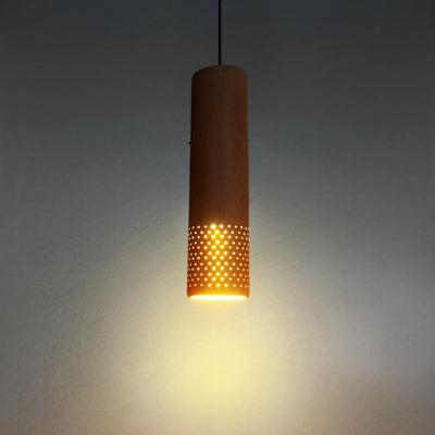 Straw Terracotta Pendant Lamp