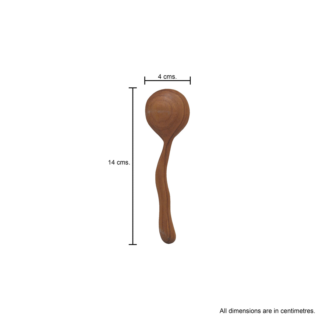 Curved Wooden Spoon - Small