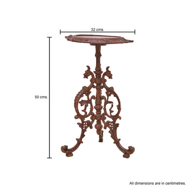 Cast Iron Planter Stand Natural