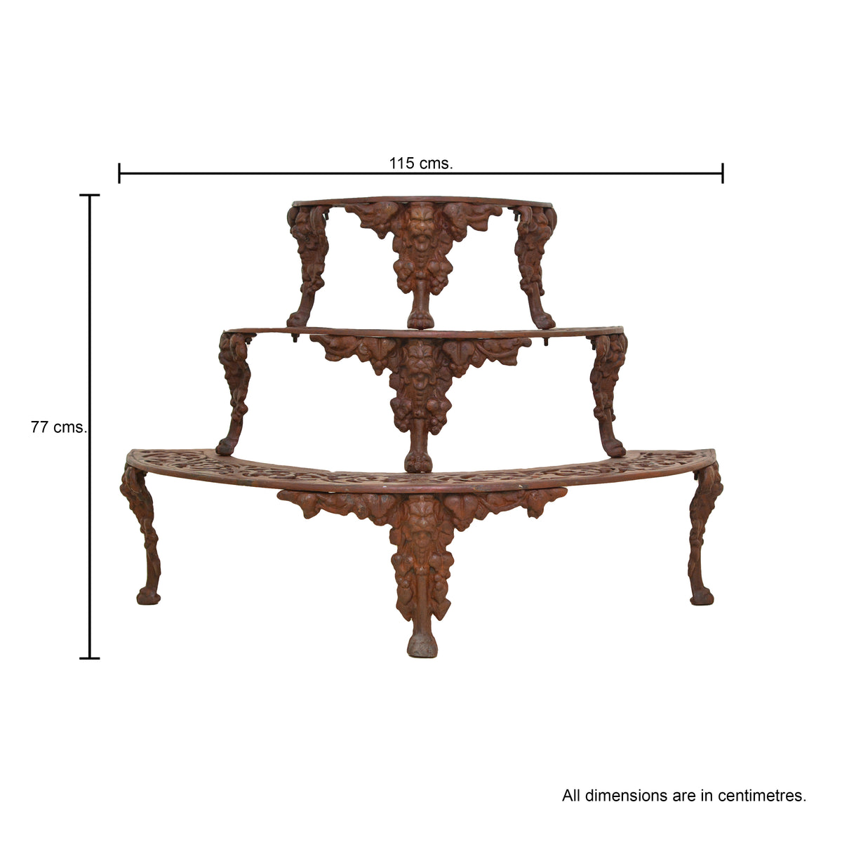 French Planter Stand Natural