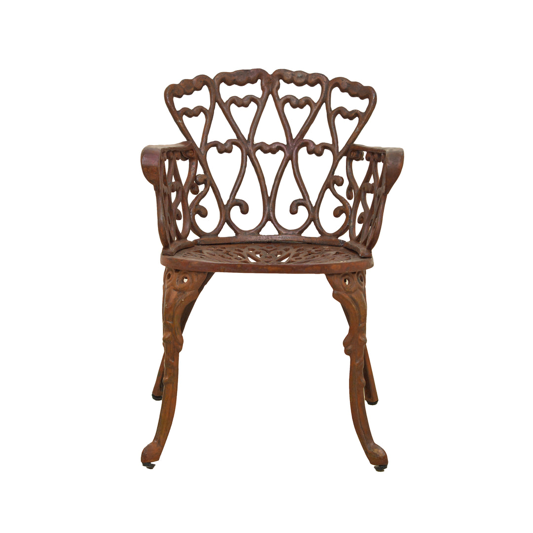 Vintage Cast Iron Chair - Natural