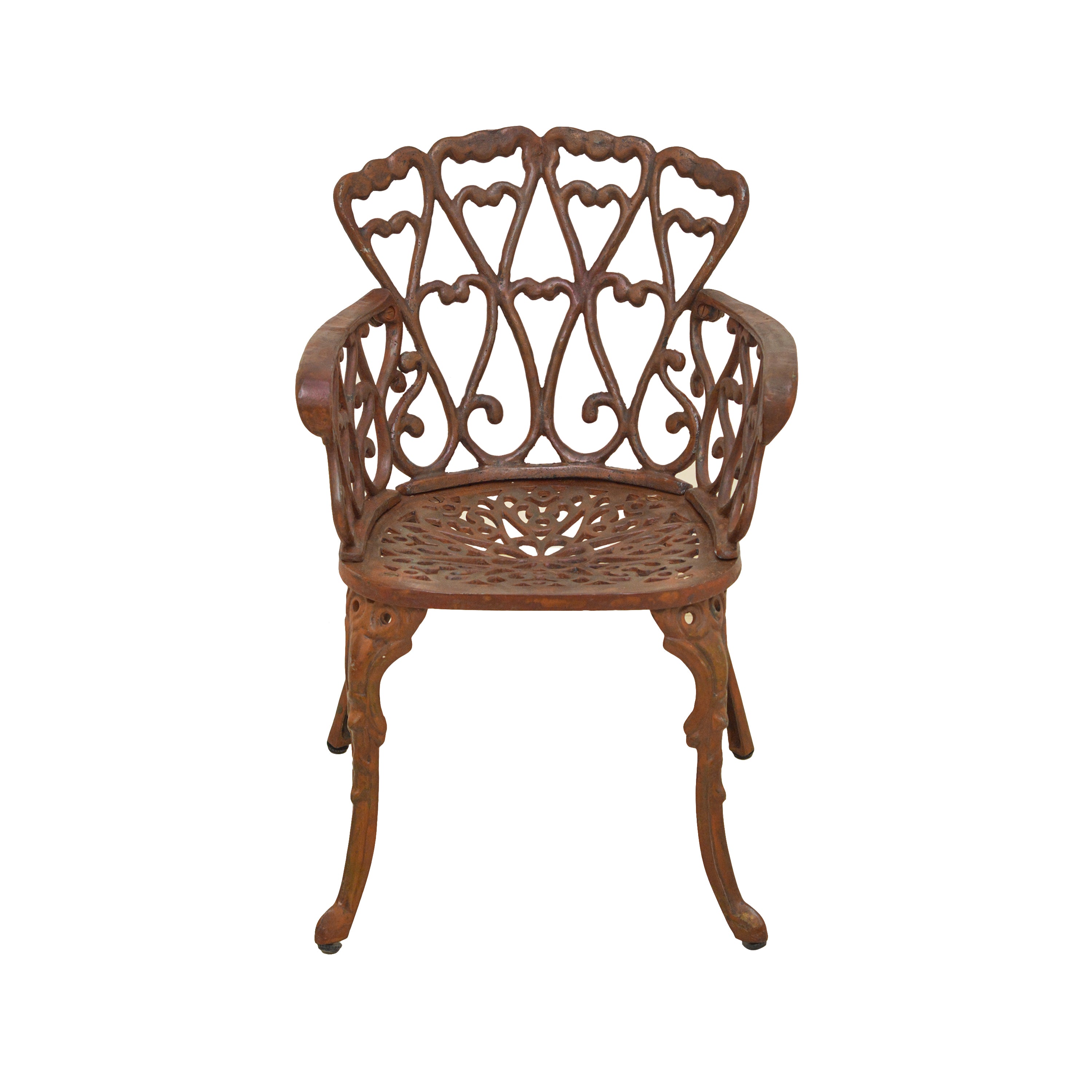 Vintage Cast Iron Chair - Natural