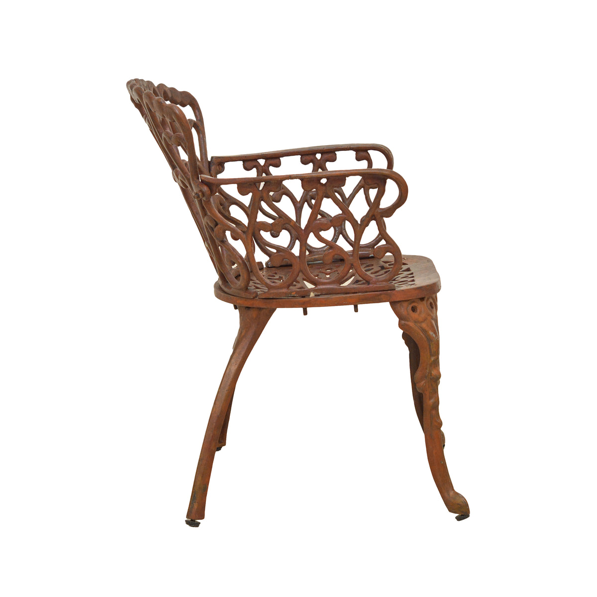 Vintage Cast Iron Chair - Natural