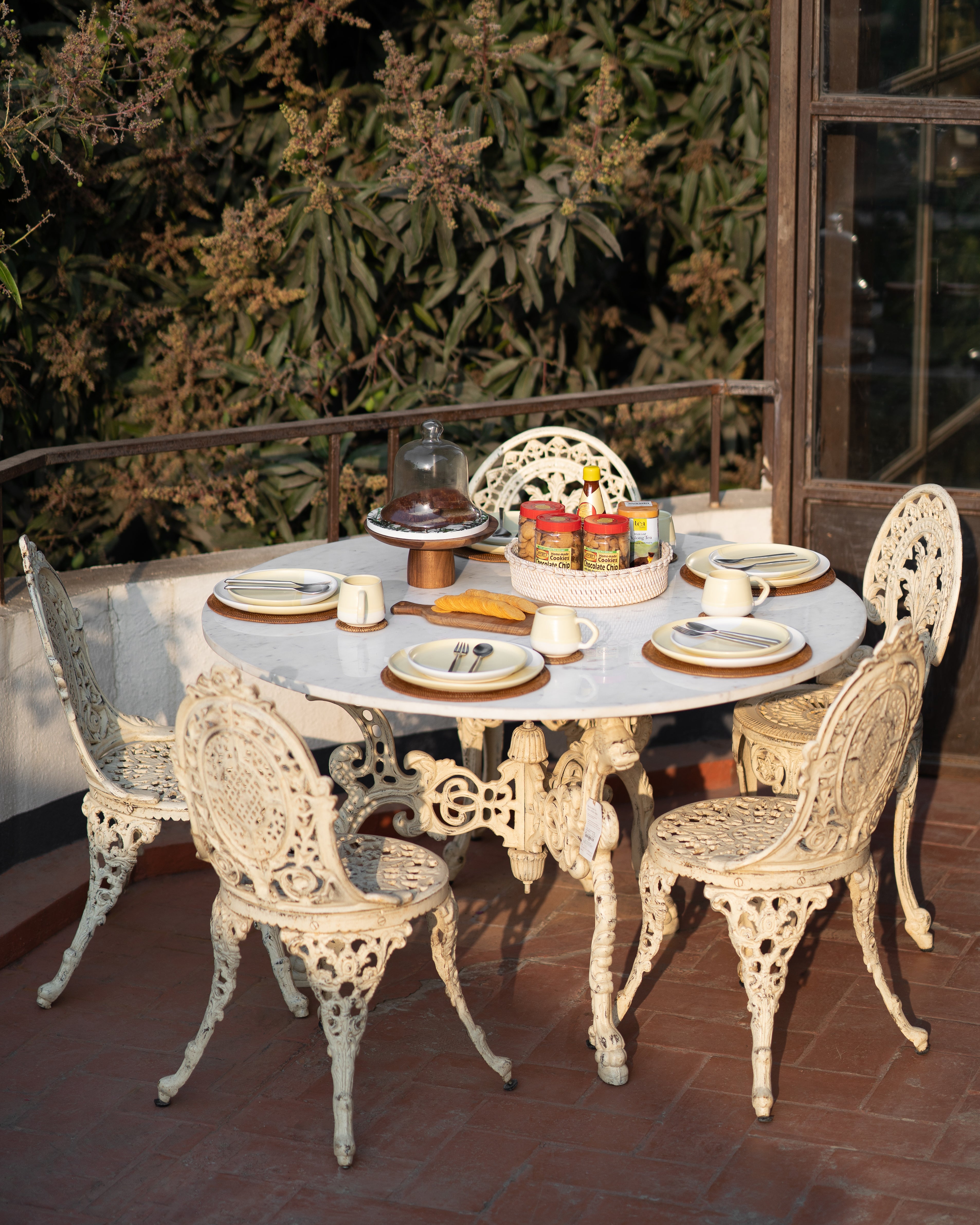Marble top table