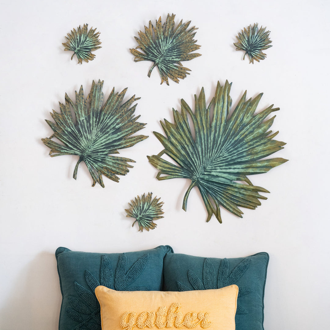 Patina Leaf Wall Decor