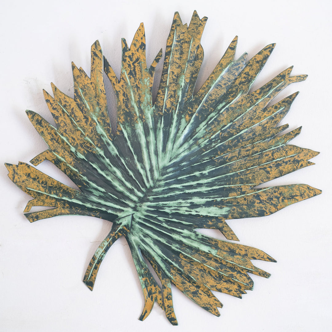 Patina Leaf Wall Decor