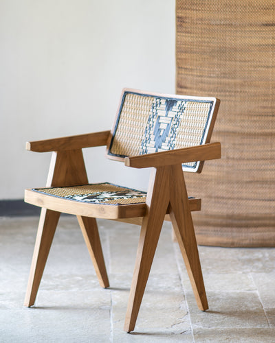 Astama Chair Argyle Weave