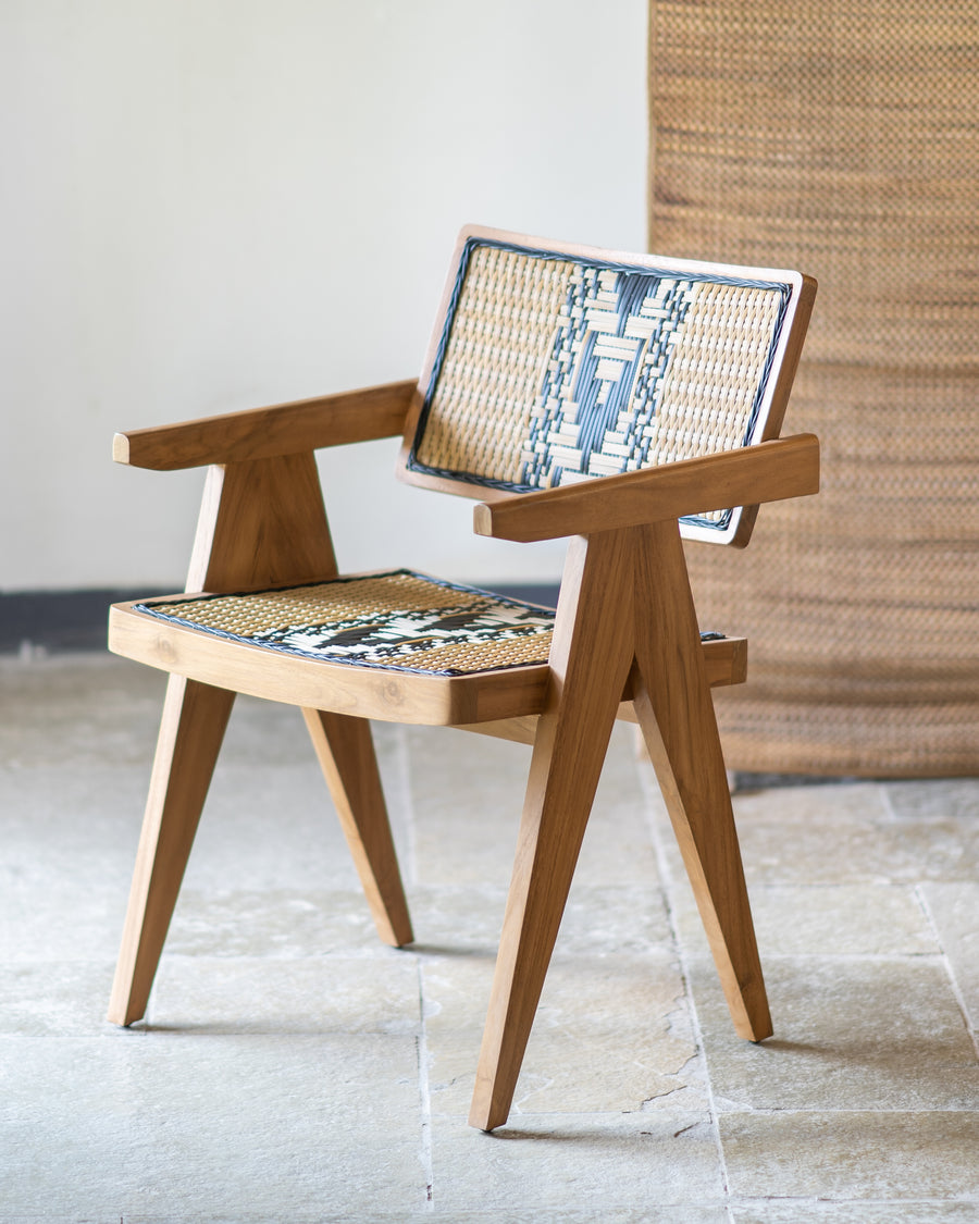 Astama Chair Argyle Weave