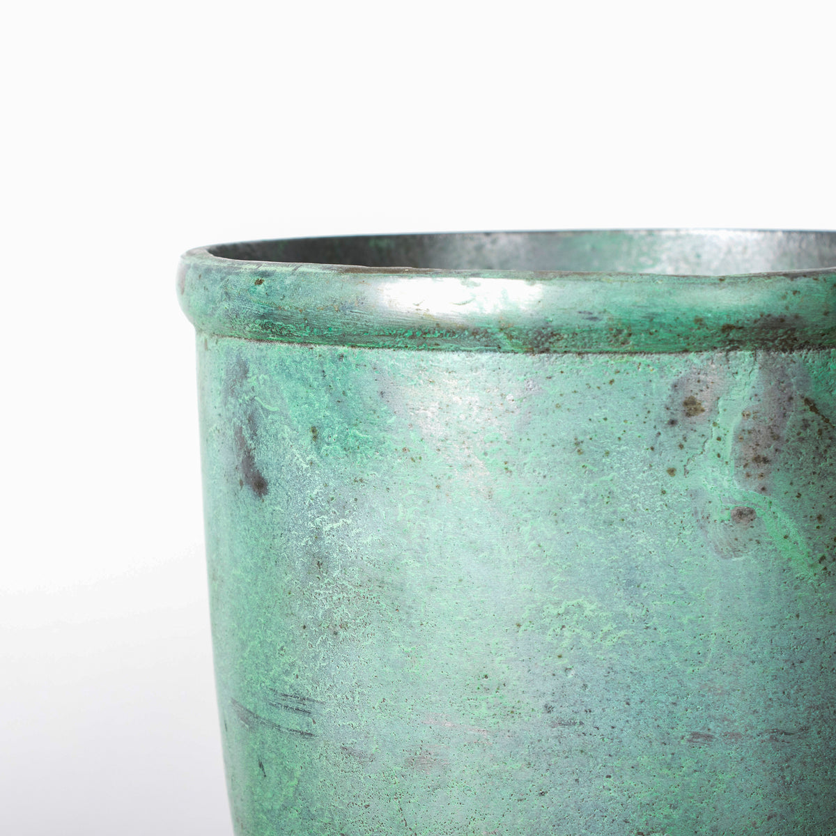 Blue verdi planter vase