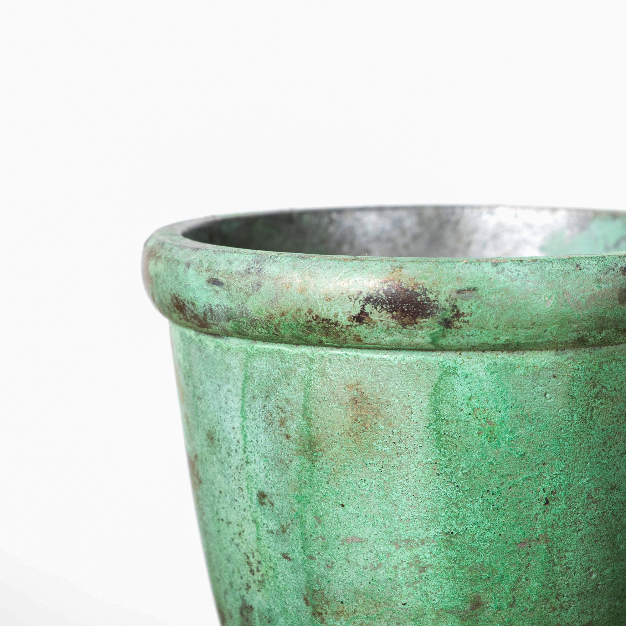 Blue verdi planter vase