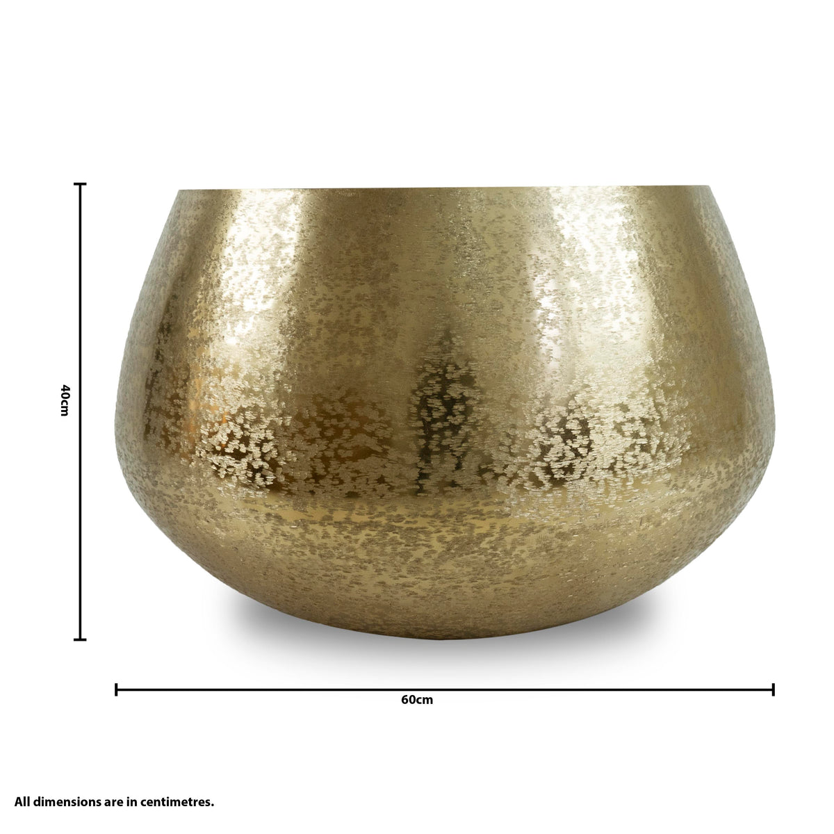 Stout metal Pot