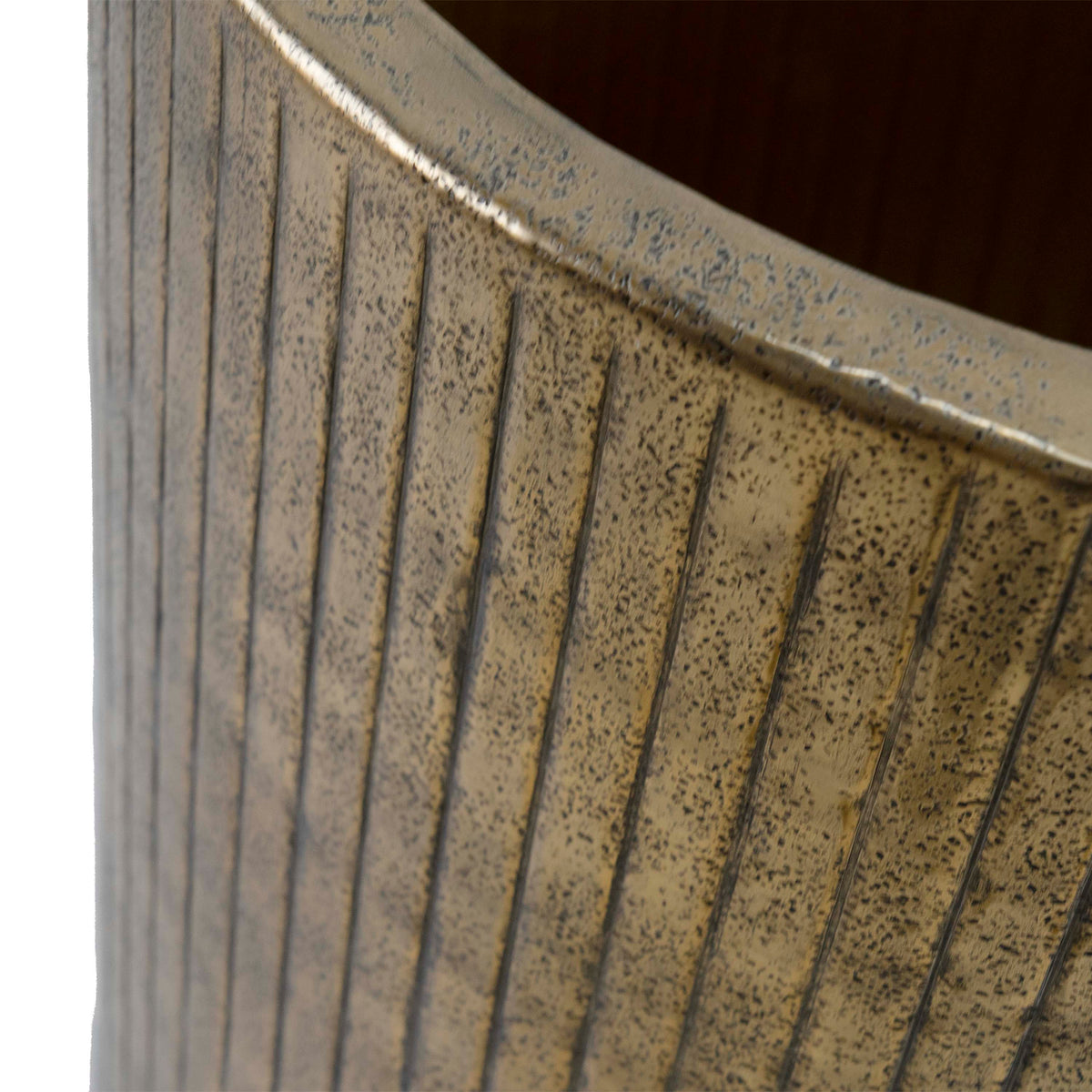 Tall Metal Pot