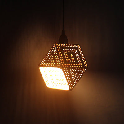 Diamond Terracotta Pendant Lamp