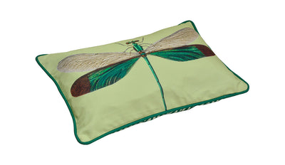 Yellow Dragonfly Cushion Cover