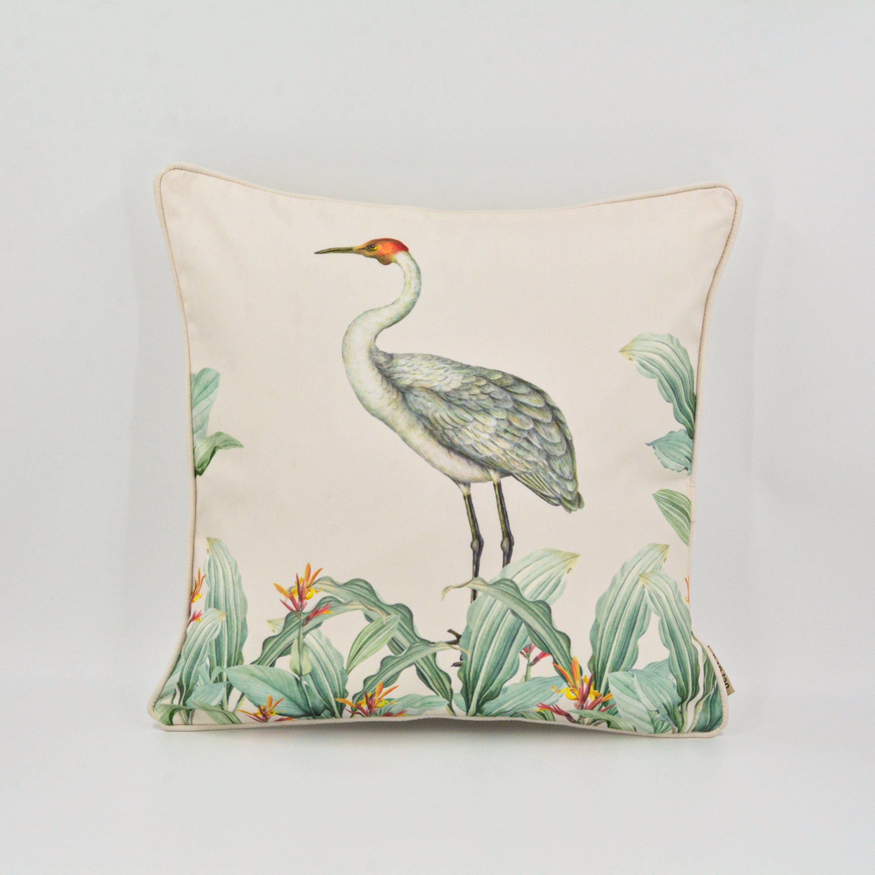 Crane Cushion Cover